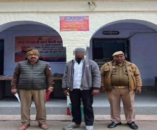 फरार चोर गिरफ़्तार, जेल